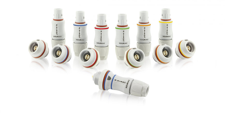SOURIAU amplía su gama de conectores push-pull JMX para el mercado médico